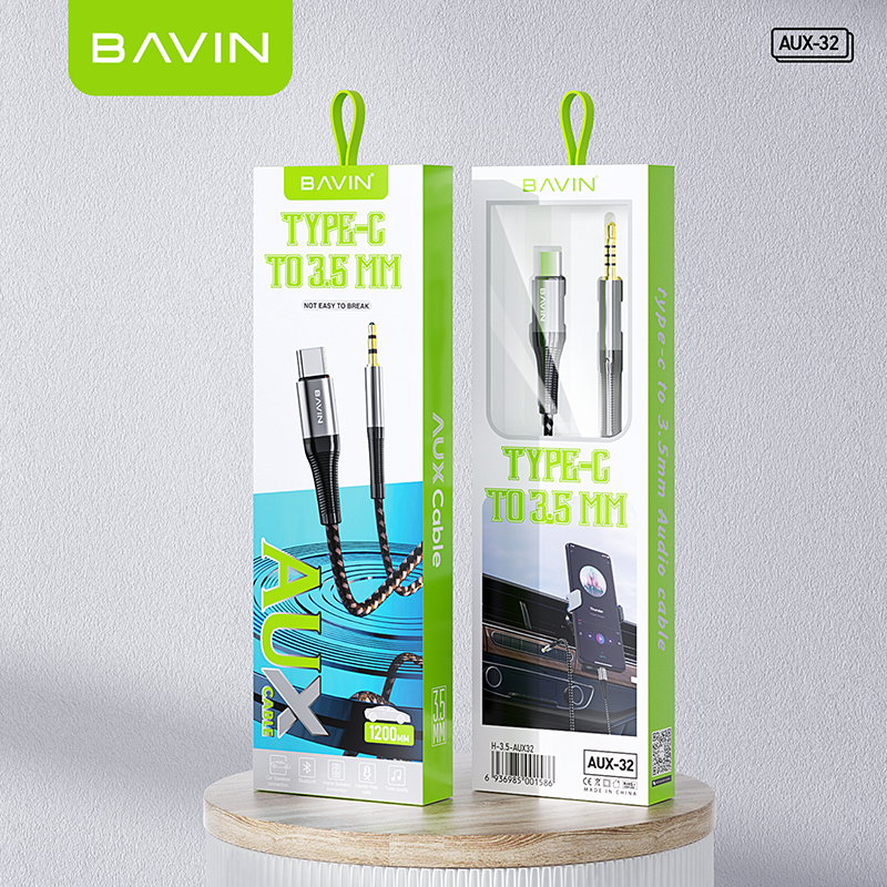 BAVIN AUX-32 High-Quality Wired Earphones – Crystal Clear Sound & Superior Comfort 🎧