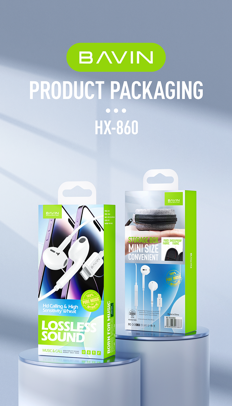 HX860 Hi-Fi Wired Earphones – Premium Stereo Sound & Plug-and-Play Convenience 🎧🔥