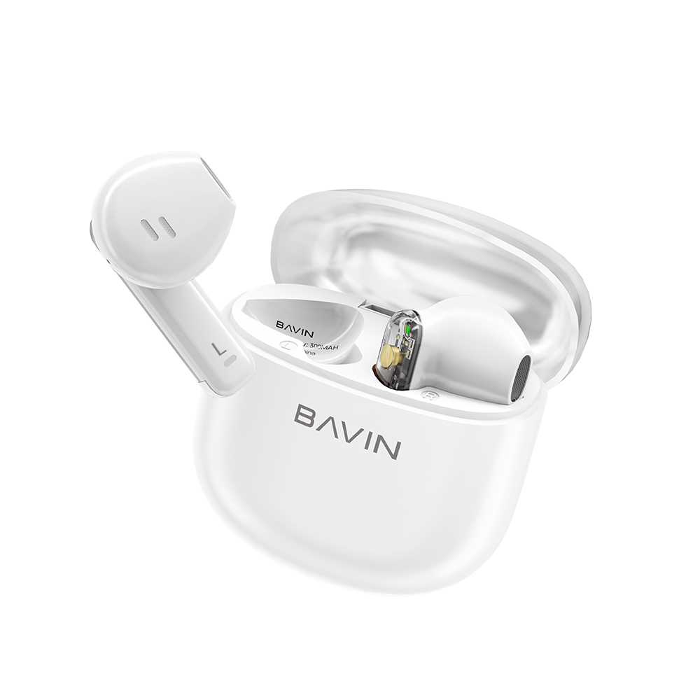BAVIN BA61 TWS Bluetooth Wireless Earbuds – Hi-Fi Sound, Low Latency & Touch Control 🎧🔥