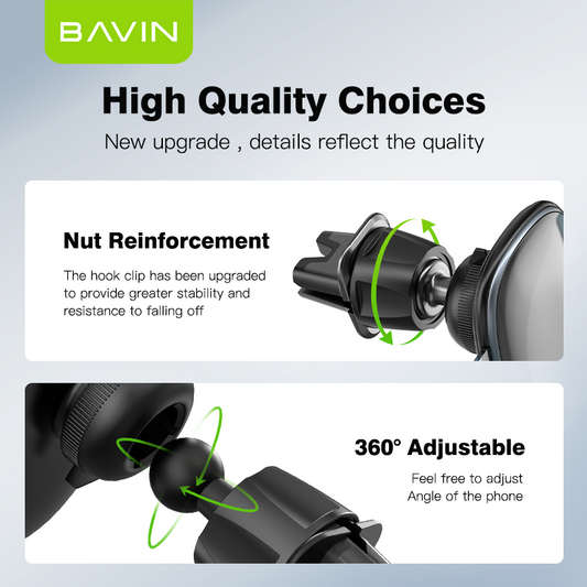 PS49 Universal Car Phone Mount – Secure, Adjustable & Hands-Free Convenience