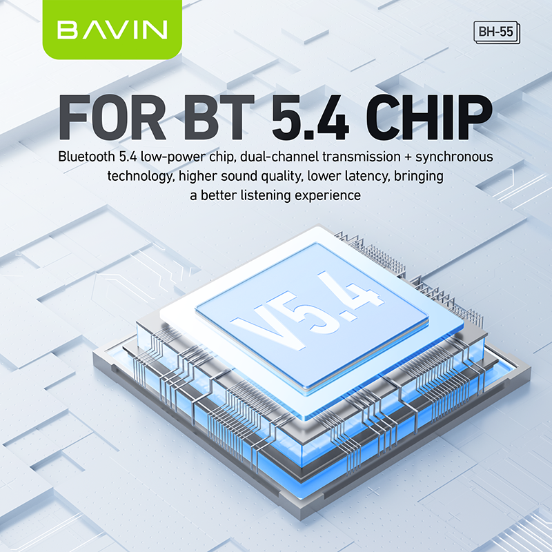 BAVIN BA55 TWS Wireless Bluetooth Earbuds – Touch Control, Hi-Fi Sound & Long Battery Life 🎧🔥
