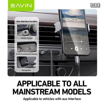 BAVIN AUX-32 High-Quality Wired Earphones – Crystal Clear Sound & Superior Comfort 🎧
