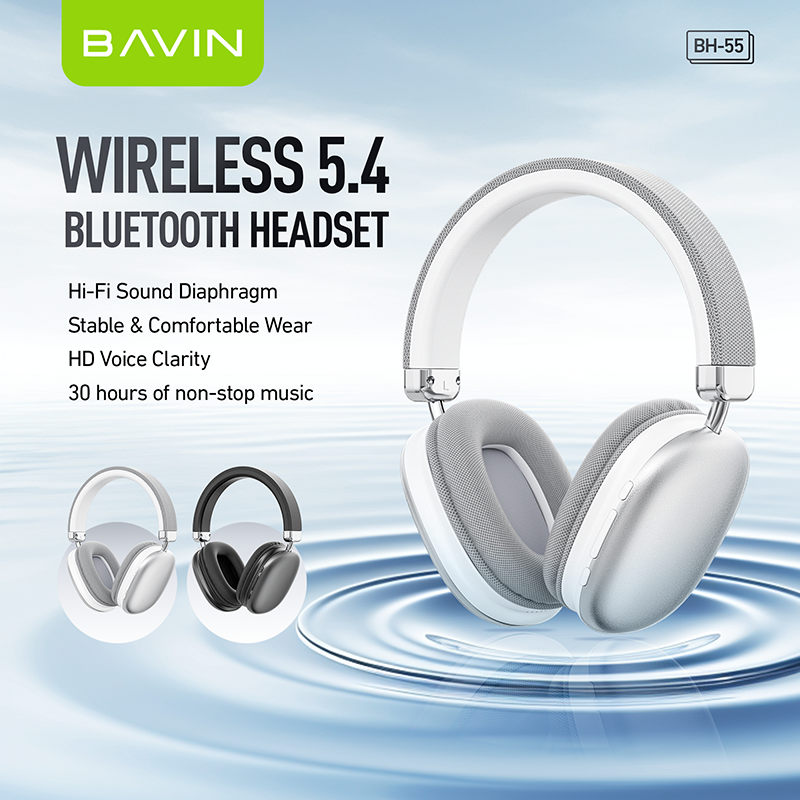BAVIN BA55 TWS Wireless Bluetooth Earbuds – Touch Control, Hi-Fi Sound & Long Battery Life 🎧🔥