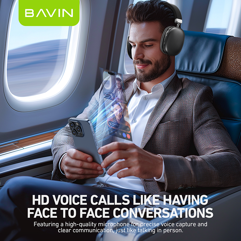 BAVIN BA55 TWS Wireless Bluetooth Earbuds – Touch Control, Hi-Fi Sound & Long Battery Life 🎧🔥
