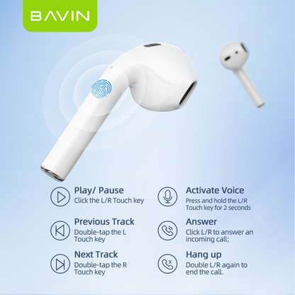 BA81 Wireless Bluetooth Earbuds – LCD Display, Hi-Fi Sound & Smart Touch Control 🎧🔥