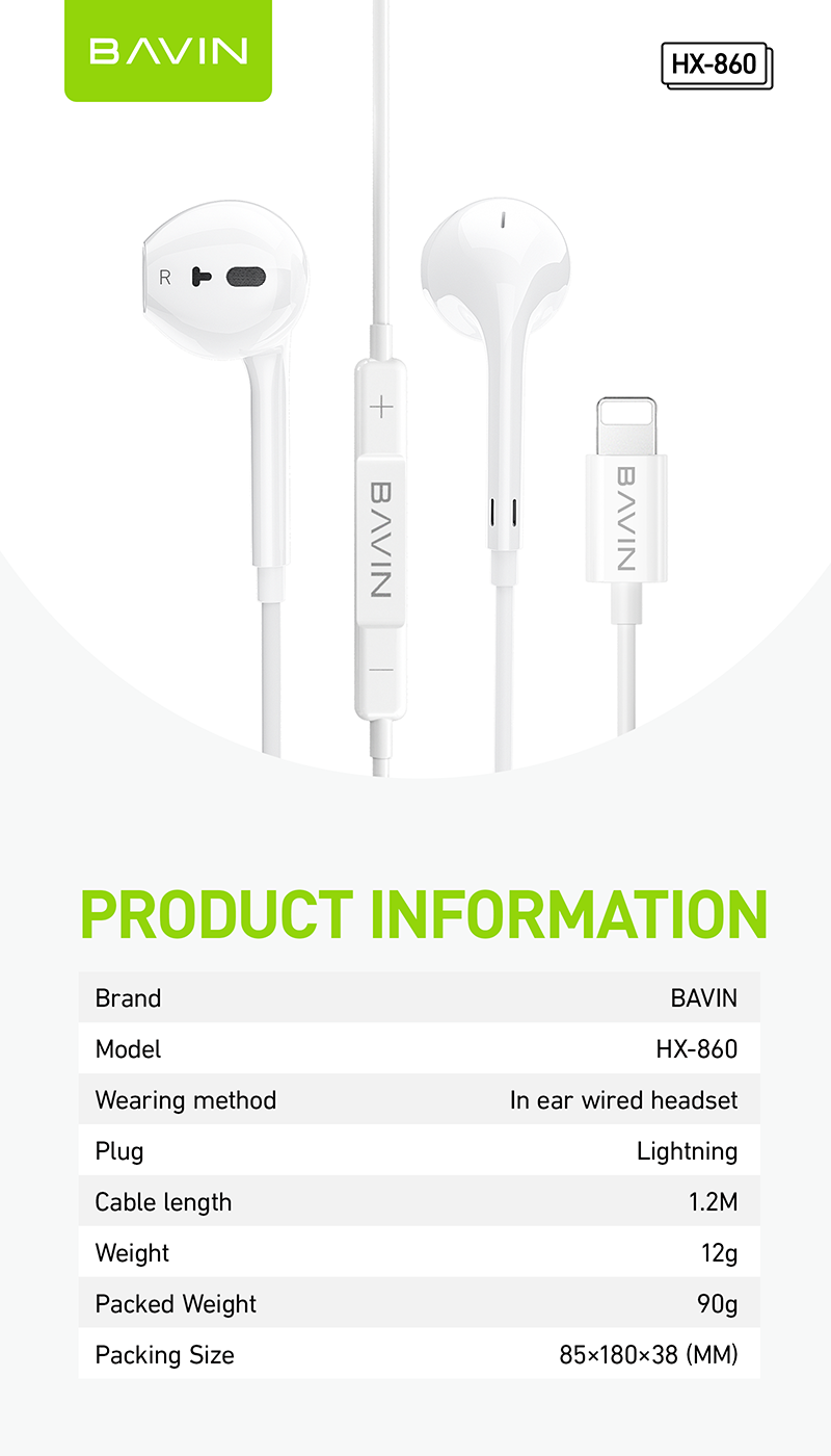 HX860 Hi-Fi Wired Earphones – Premium Stereo Sound & Plug-and-Play Convenience 🎧🔥