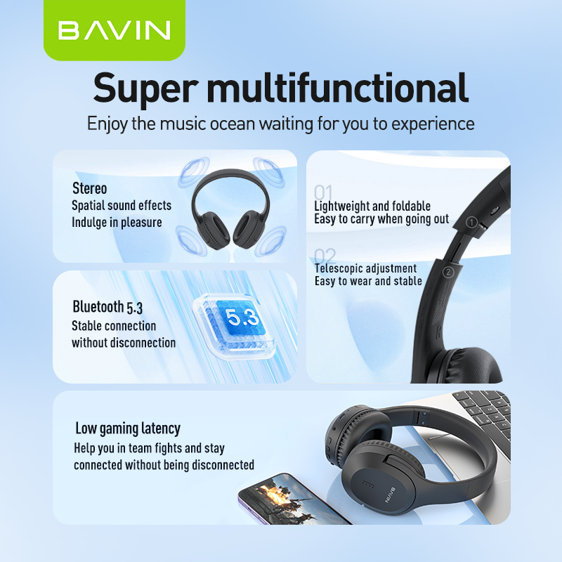 BA50 Bluetooth 5.3 Sports Earbuds – True Wireless, Hi-Fi Sound & Touch Control 🎧🔥